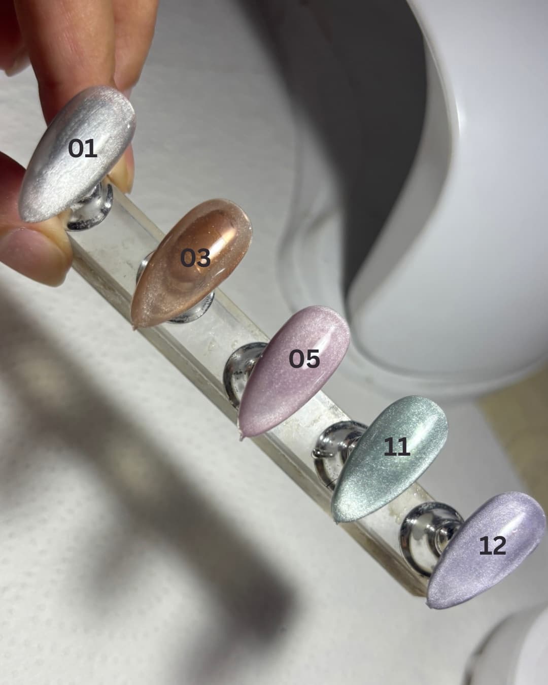 Silky Cateye Nails — 2