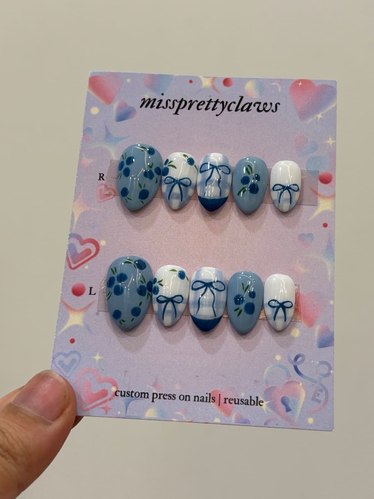 Blueberry Nails